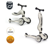 Scoot & Ride Highwaykick 1 Jeździk i hulajnoga 2w1 Ash - 573297 - zdjęcie 2
